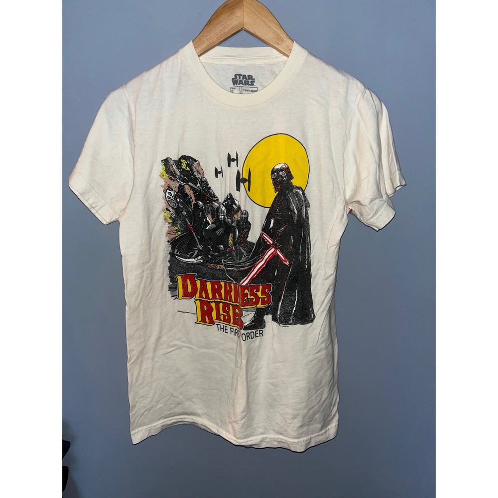 Star Wars The First Order Darkness Rises Graphic Tee Shirt Size S